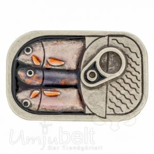 Design Belt Buckle Fishcan from Umjubelt